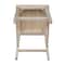 International Concepts Aspen Counter Height Panel Stool, 24" Seat Height, Unfinished S-32 - alternate 6